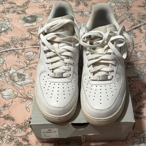 Classic White Athletic Shoes